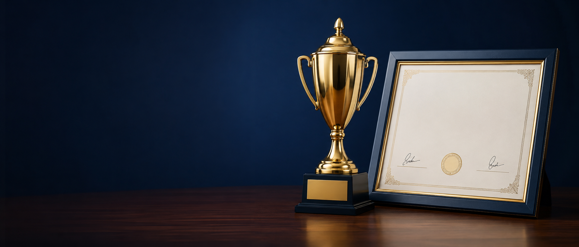 Recognition certificates and awards